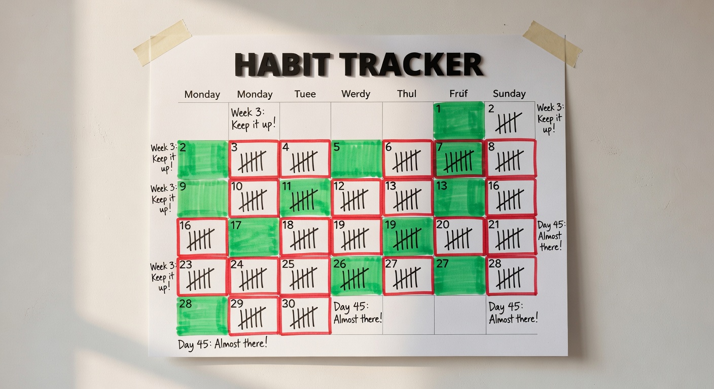 Habit Streaks Calendar